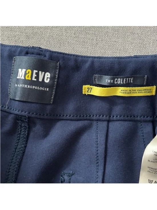 Maeve The Colette Ponte Crop Wide-Leg - Picture 7 of 7